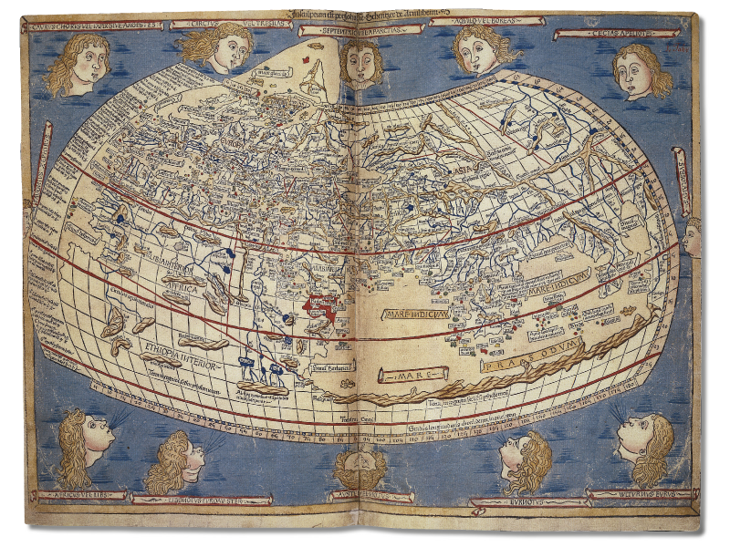 weltbilder_exp06 Exp06: World map by Klaudios Ptolemaios