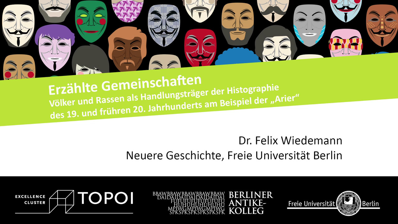 Felix Wiedemann | Erzählte Gemeinschaften | 21.11.2017 Felix Wiedemann | Erzählte Gemeinschaften | 21.11.2017